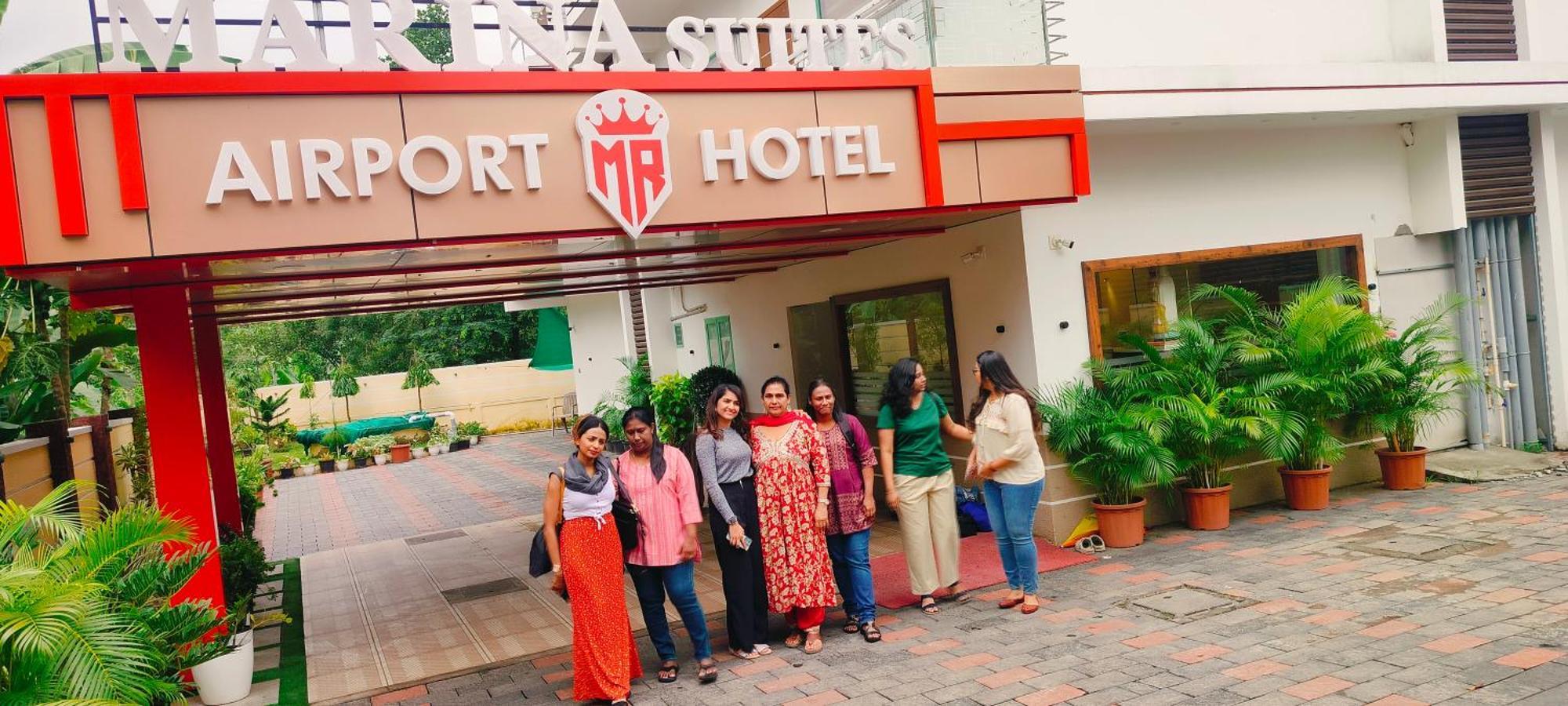 Marina Suites Airport Hotel Kochi Exteriér fotografie
